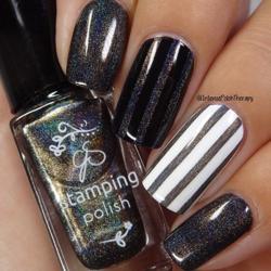 Holo 06, Stamping neglelak, Clear Jelly Stamper